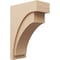 Ekena Millwork 12"W x 24"D x 36"H Classic Rivera Rough Cedar Woodgrain TimberThane Corbel, Primed Tan CORUR12X24X36RIVRCPR - alternate 1